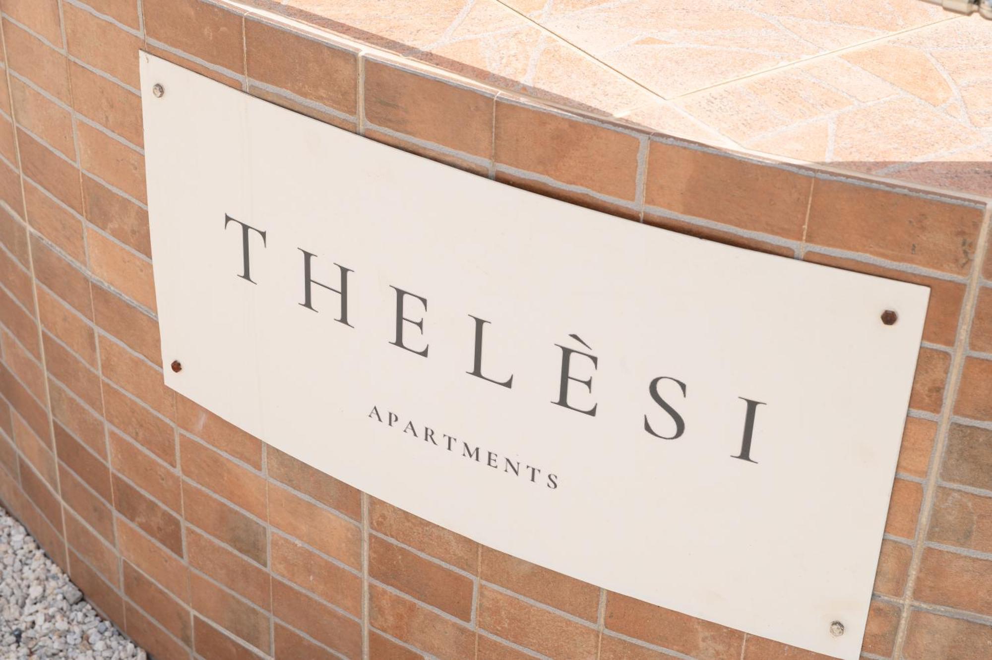 Thelesi Apartments Stalos Exterior photo